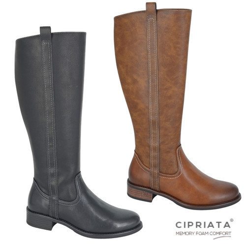 Damenstiefel cipriata hoher - damenstiefel,