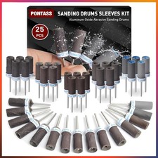 25 Stück Schleifhülsen Set
