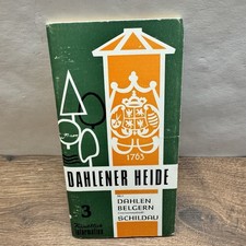 DDR Wanderkarte Dahlener Heide