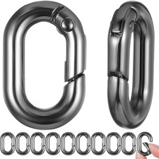 10 Stück Kleine Carabiner 1