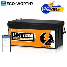 12v 280ah bluetooth lifepo4 - 280ah,