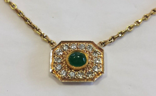 Kette collier gold 750 585 - 750,