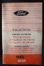 Ford Tractor Major 1965 Parts