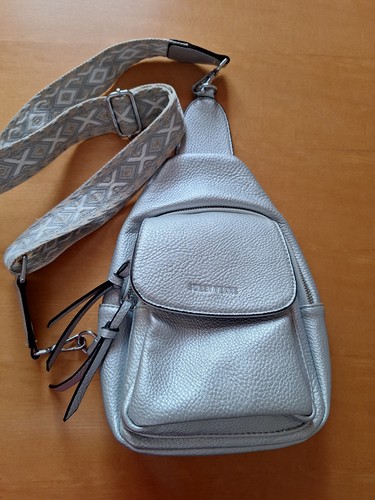 Mini rucksack silber - mini, cross