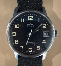 BWC Swiss Buffalo mechanisch Herren Armbanduhr Funktioniert