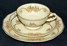 dreiteiliges Porzellan Kaffeeset / Gedeck / Sammelset von Thomas Ivory Bavaria