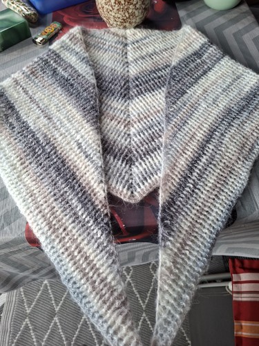 Tuch aus mohair wolle - aus,