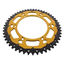Kettenrad alu gold zähne - alu, 51-zähne