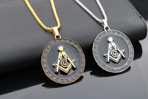 Halskette freimaurer medaille - halskette,
