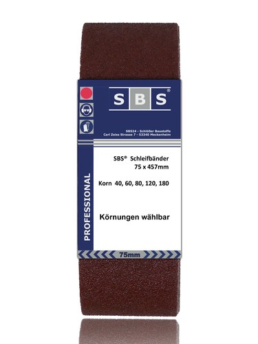 Sbs schleifbänder x - sbs®,