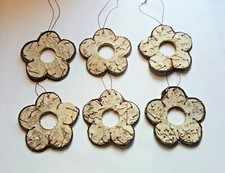 Birken blumen bastelholz