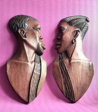 Afrikanische Masken, Kunsthandwerk, Wanddekoration Afrika BALU