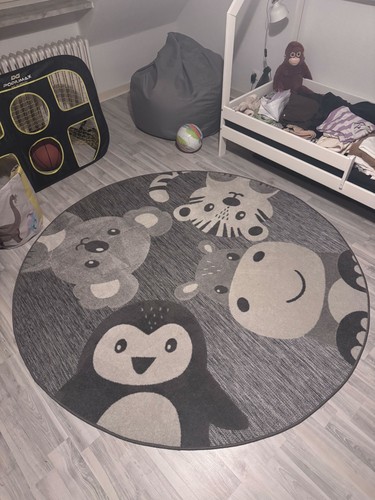 Kinderteppich teppich rund - kinderteppich,