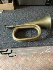 Altes Horn von Josef Monke Köln /Kupfer Messing ? Militär, See, Jagd?