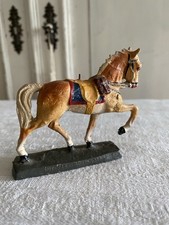 ALTES ZIEHPFERD ELASTOLIN