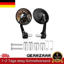 Paar Motorrad Rückspiegel Set