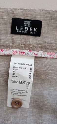 Neu leinen hose lebek - neu,