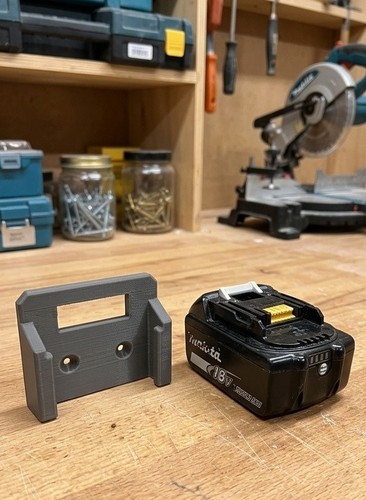 Halter für makita akku 18v - halter,