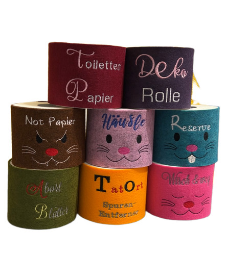 Toilettenpapier banderole - toilettenpapier,