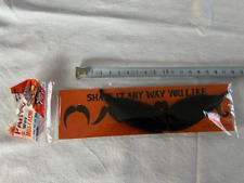 Karneval Fasching Faschingsbart mit Nasenring für Erwachsene