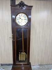 Sekundenpendel Standuhr Jugendstil Wien 4/4 Schlag Präzisionsuhr Antik Pendeluhr