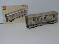 LEGO City Eisenbahn 10025-2 Santa Fe Car #1928 mit Bauanleitung, TOPP und RAR !