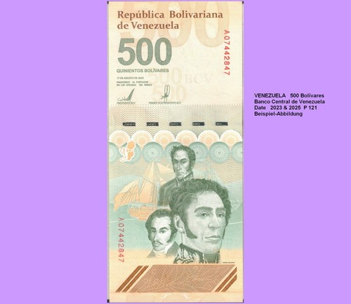 Venezuela 500 bolivares - venezuela,