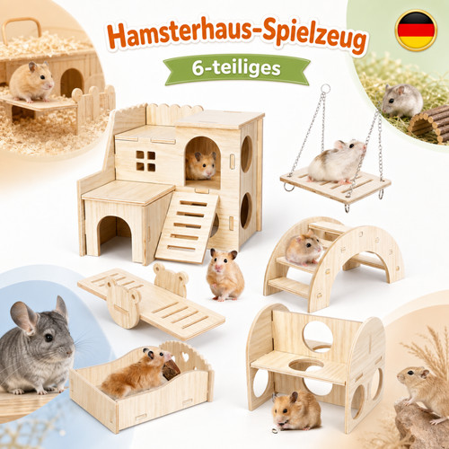Kleintierkäfig spielhaus aus - kleintierkäfig,