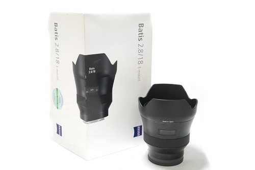 Zeiss batis 18mm objektiv - batis, f2.8