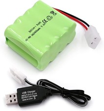 NiMH Akku 9.6V 2400mAh AA mit