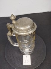 (BK 020) Bierkrug Glaskrug Franziskaner Leist Bräu - Jos. Sedlmayr München 0,5L