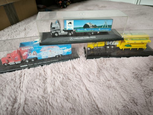 Modell lkw in vitrine - modell,
