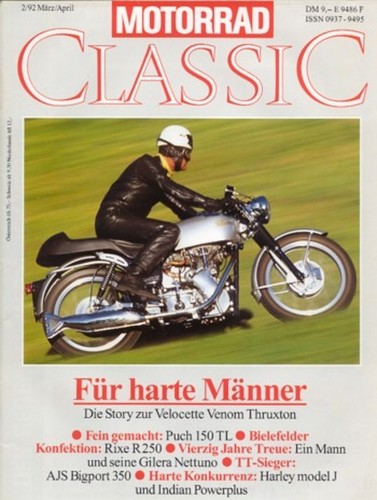 Motorrad classic 1992 - motorrad,