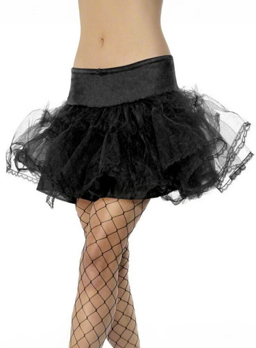 Schwarzer petticoat karneval - petticoat,