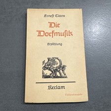 Reclam Nr. 7427 Ernest Claes Die Dorfmusik, Erzählung *feldpostausgabe*