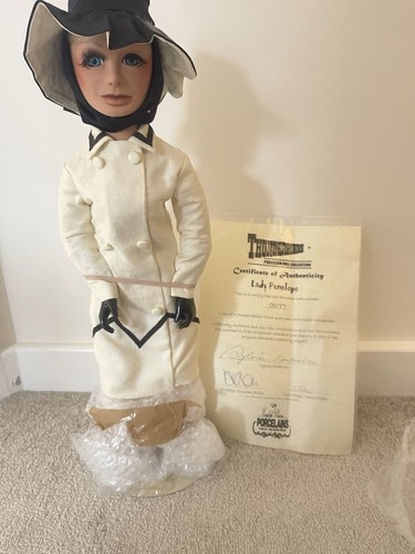 Thunderbirds porzellan puppe - thunderbirds,