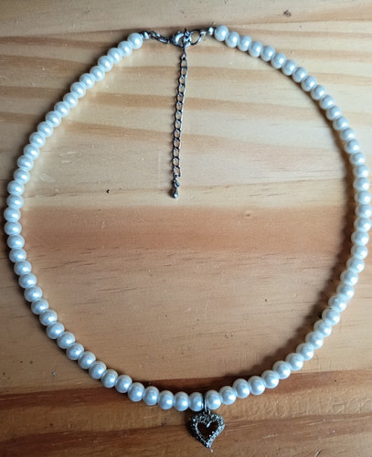 Perlenkette damenkette aus - perlenkette,