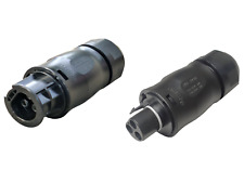 Betteri Buchse + Stecker BC01 Netz Verlängerung  Hoymiles Deye Huayu 3polig IP67