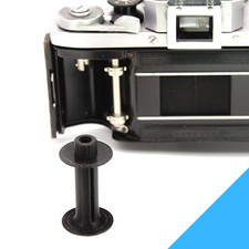 Filmspule Spule Blau Take Up Spool Ausgeknipst für Exakta Varex VX 1000 IIa IIb