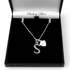 Buchstaben Halskette mit