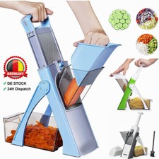 Multischneider, Gemüseschneider mit Auffangbecken, Gemüsehobel, Pommesschneider