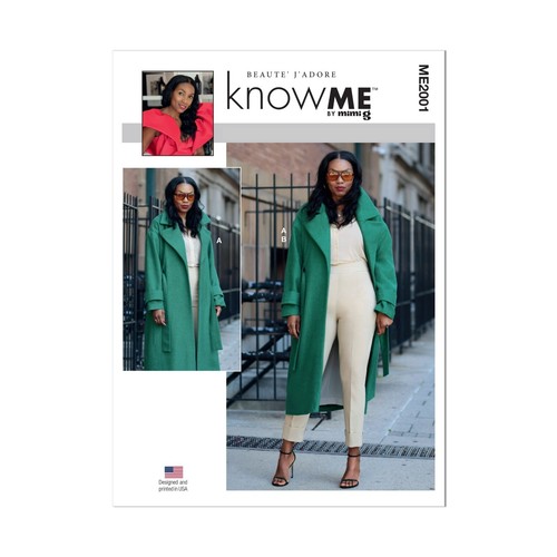 Knowme schnittmuster me2001 - schnittmuster,