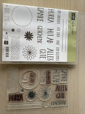 Stampin' Up! Stempelset „ Perfekt Verpackt“ 17 Klarsicht Stempel