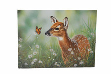 Nostalgie LED-Wandbild Bambi