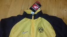 vintage BVB Borussia Dortmund Jacke Trainingsjacke Nike 90er Kids L  Adults XS-S