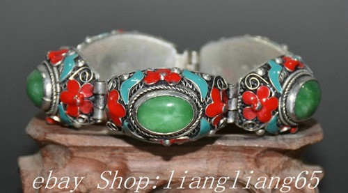 Silber cloisonne emaille - silber,