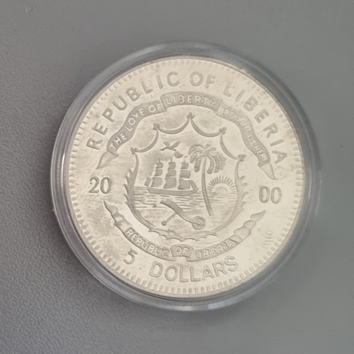 Dollar liberia 2000 xxvii - 5,