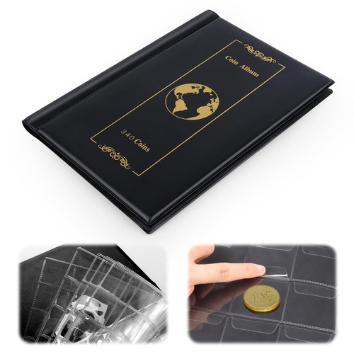 Münzsammlung album für 340 - münzsammlung,