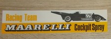 Alter Aufkleber | Sticker MAARELLI Cockpit Spray Racing Team