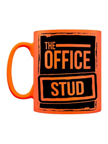 The office stud - orange, neon